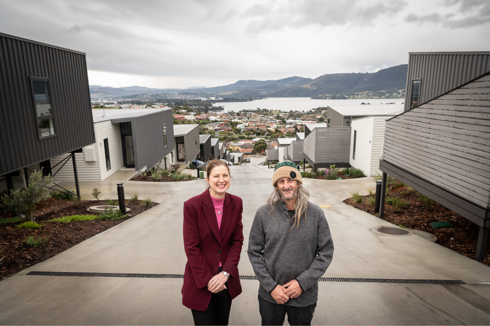 Ministers launch new community housing in Tasmania Housing Choices